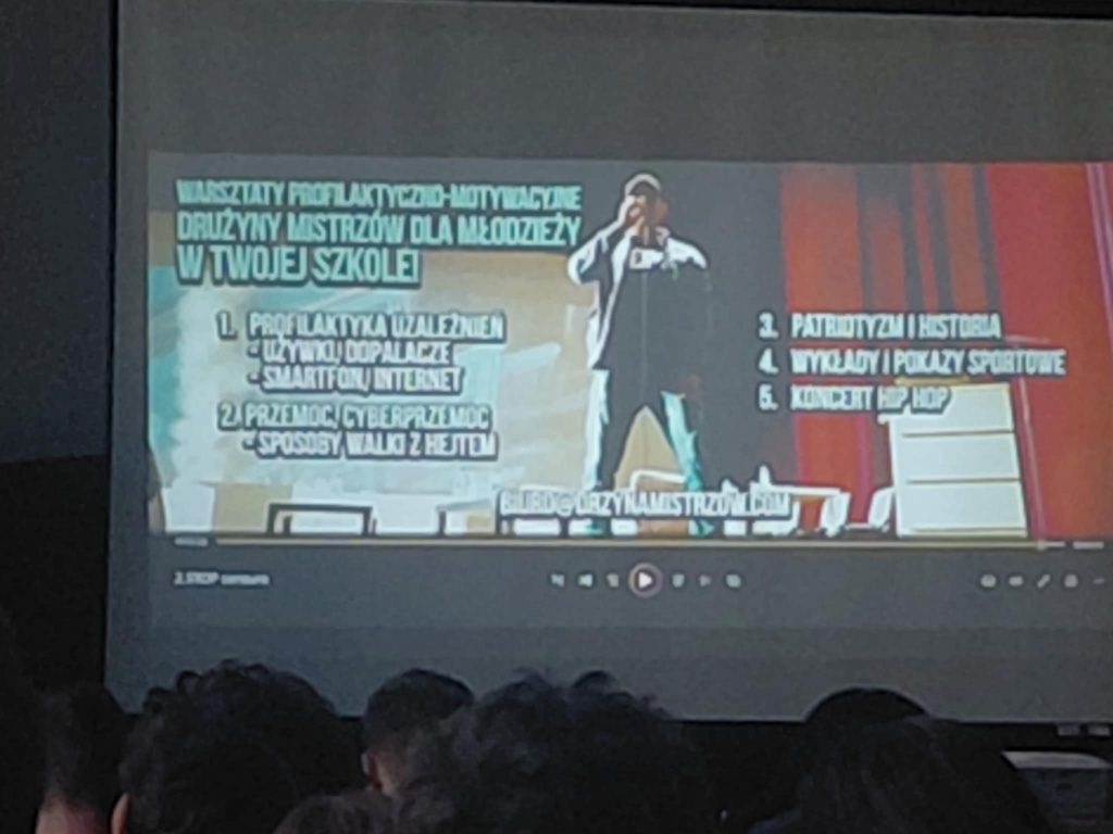 Uczniowie ZSN na spotkaniu z Romanem Boskim