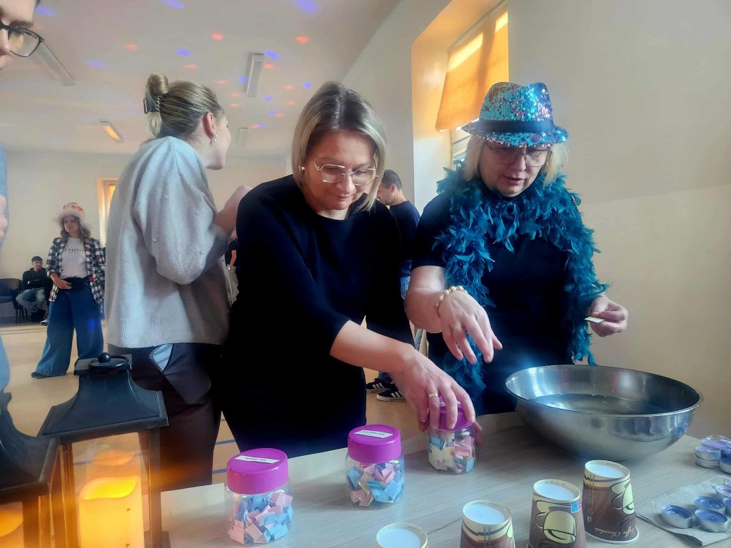 Andrzejkowa zabawa w naszej szkole